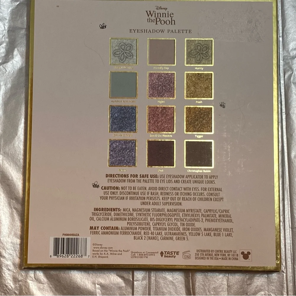 Disney Winnie the Pooh Eyeshadow Palette